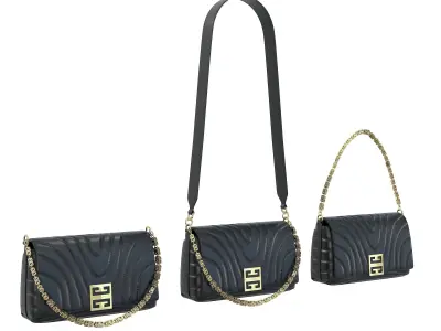 Givenchy Small 4G Soft Bag Low-poly 3D model