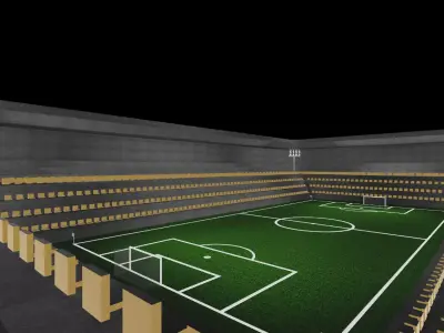 3D Stadium 3D model