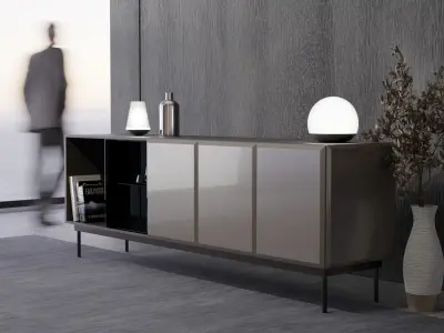 CheapModelz - Minotti Styled Luxury Sideboard 3D model