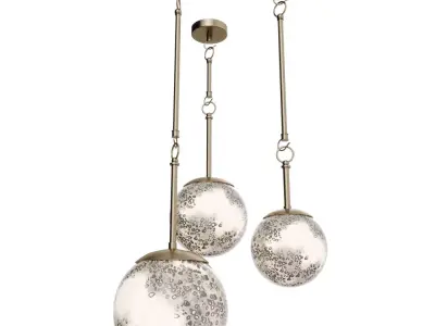 Heathfield Pendant Luna Speckle  3D model