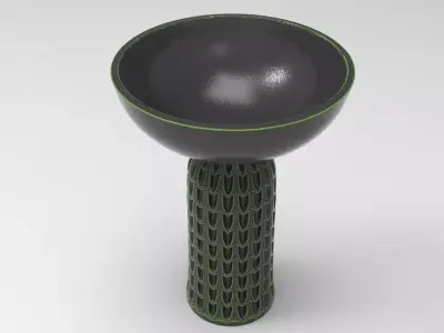 Siya Bowl Low-poly 3D model
