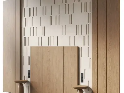 Headboard RJ Easy Design 04 3D model