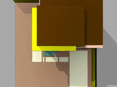 Duplex Villa 225 Sq Meters  Revit model 3D model