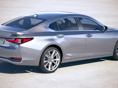Lexus ES 2019 3D model