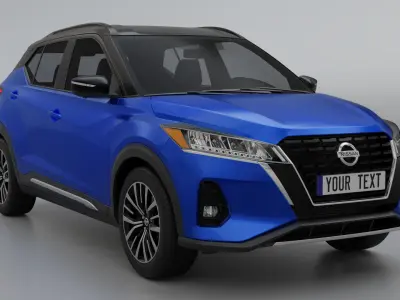 Nissan Kicks 2021 3D model
