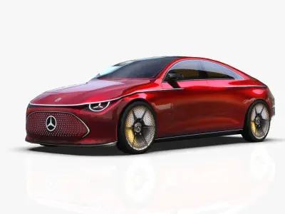 Mercedes Concept CLA Class New Maresal3d Low-poly 3D model