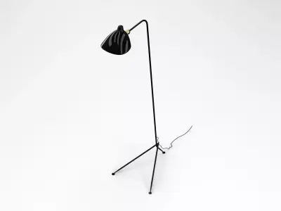 Contemporary Floor Lamp 001 3D model