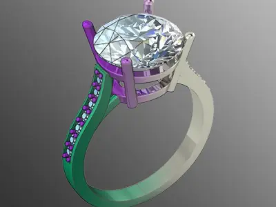 Ring bi 30 3D print model