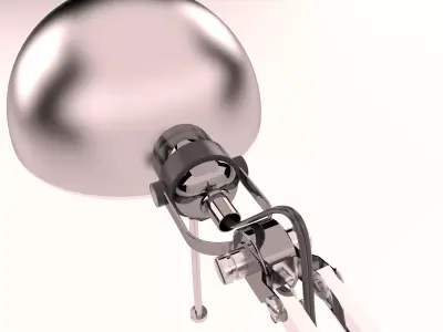 Metal Desk Lamp 3D model