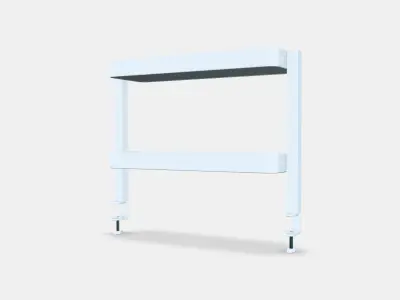 VATTENKAR Desktop shelf Low-poly 3D model