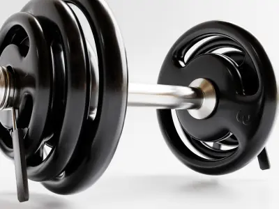 Gym Dumbbell 002 3D model