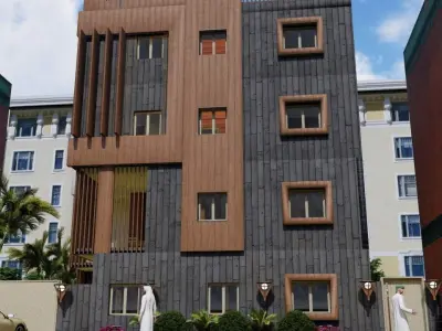modern building design  Luxury  3D model