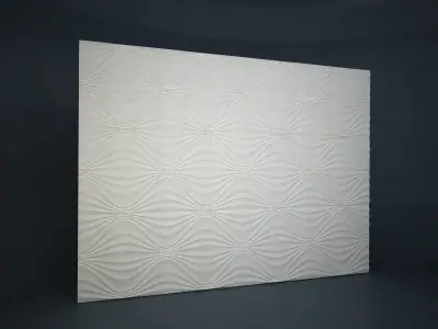 03 DECORATIVE WALL MOLD Low-poly 3D model
