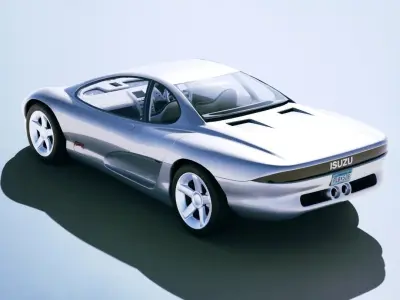 Isuzu 4200R Concept 1989 Low-poly 3D model