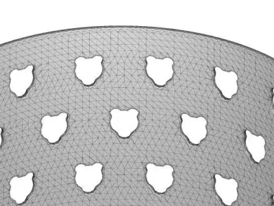 Stylish Stationery Item Holder 3D print model