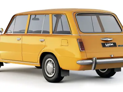 VAZ Lada 2102 1971 3D model