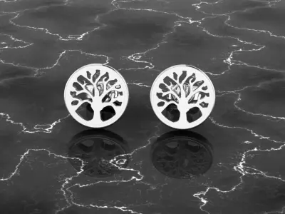 Jewelry Earring Tree Shape 3D print model