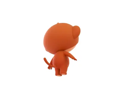 Character078 Monkey 3D model