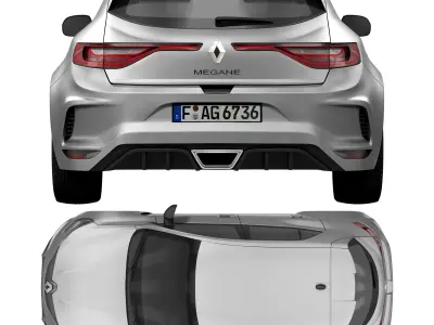 Renault Megane RS 3D model