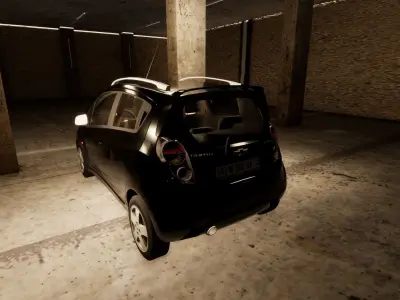 Chevrolet Spark LT 3D model