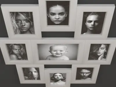 Frame Set-002 3D model