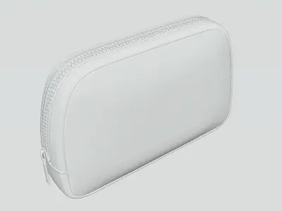 Burgundy Purse 3D model