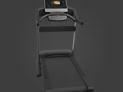 Treadmill-Exercise Equipment-09 Low-poly 3D model