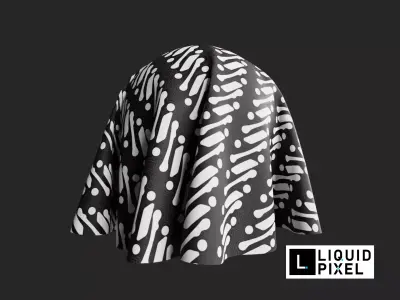 Batik Parang PBR Texture