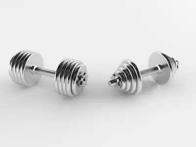 Sports equipment 3D model