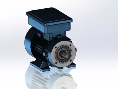 075 KW MONOFEZE MOTOR 3D model