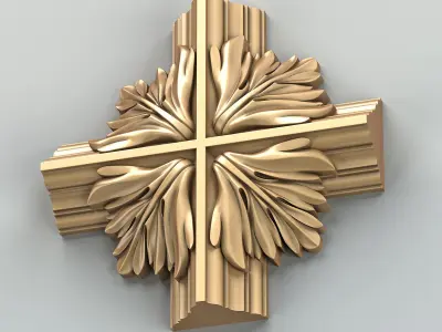 Molding 059 Cross 3D model