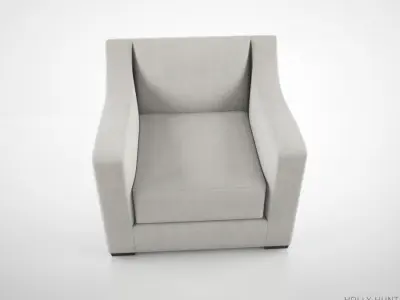 Holly Hunt Racer Armchair 3D model