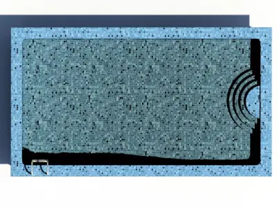 Swimming pool Free 3D model