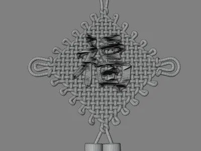 Beautiful Lantern02 3D model