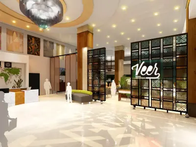 Indian Restaurant in Florida 3D model