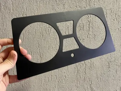 FRONT FOR DASHBOARD FIAT 147 SORPASSO IAVA 3D print model