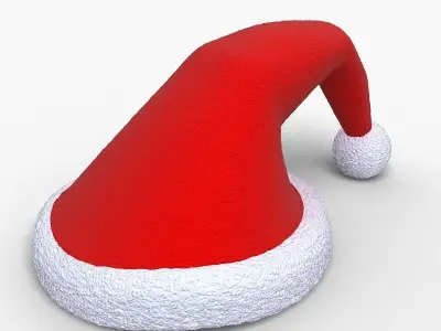 Christmas Cap 3D model