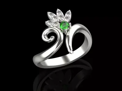 RING LORIANN   76 3D print model