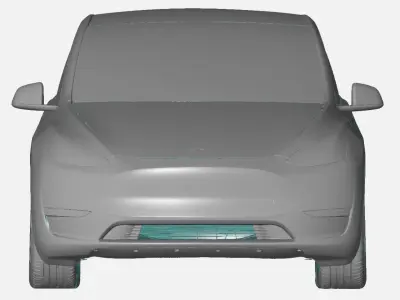 Tesla Model Y - Exterior Scan 3D model