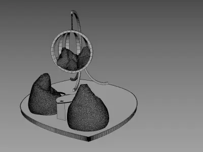 Fuze Tea Stand 3D model