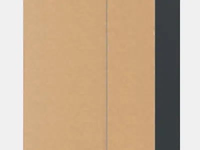 PAX - FORSAND Wardrobe combination 4 Low-poly 3D model