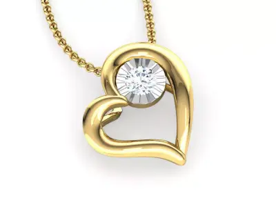 In Love Miracle Plate Pendant 3D print model