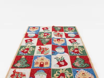 Rugs No 524 Low-poly 3D model