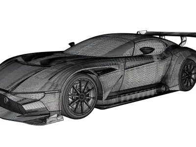 Aston Martin VULCAN 3D model