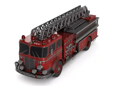 Fire Engine 3D model