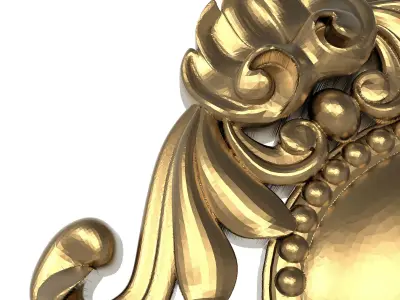  decorative pattern ready for 3D printing 3D model 207