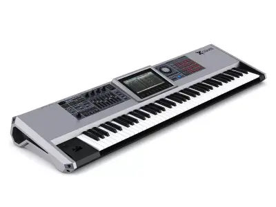 Keyboard Workstation 3 3D model