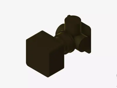 Wall Mixer Tap - Luxury - Alia Low-poly 3D model
