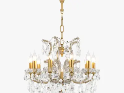 775113  Champa Osgona Chandelier 3D model