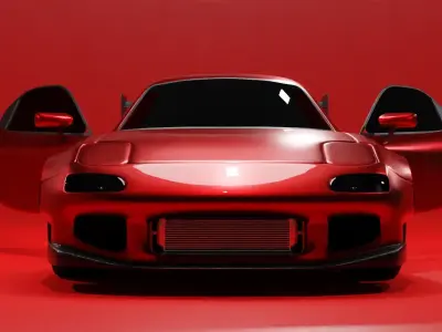 Mazda RX-7 3D model